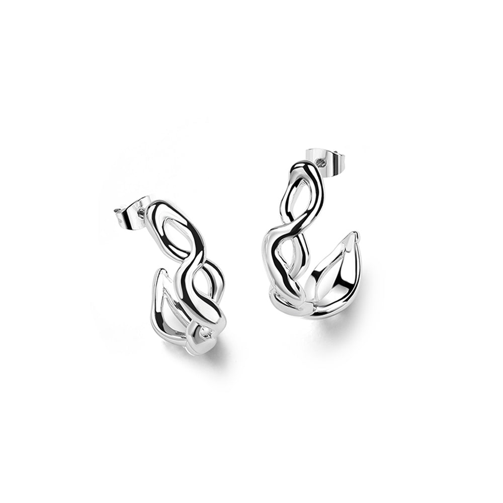 Molten Knot Earrings