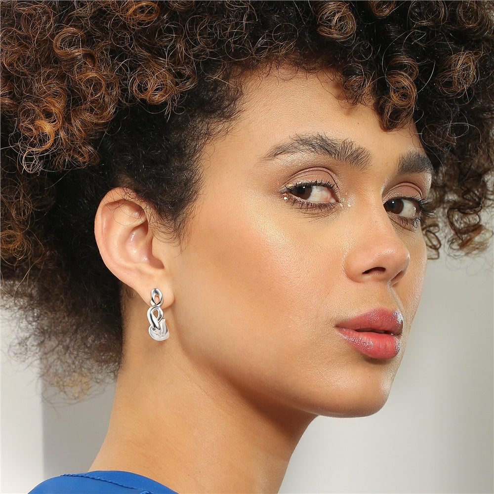 Molten Knot Earrings