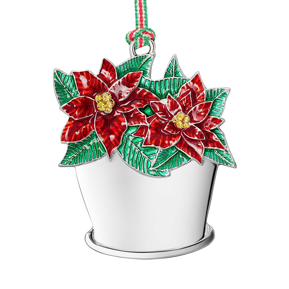 Christmas Poinsettia Tree Decoration
