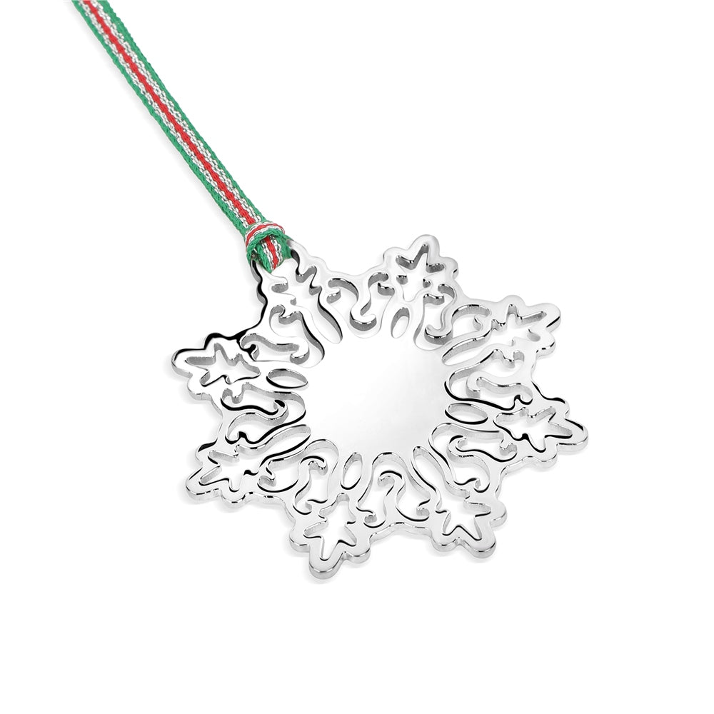 Christmas Snowflake Tree Decoration
