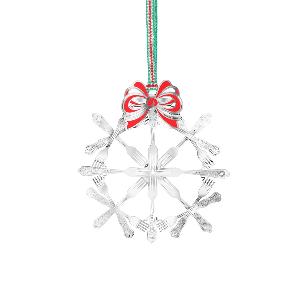 Cutlery Wreath Christmas Tree Decoration