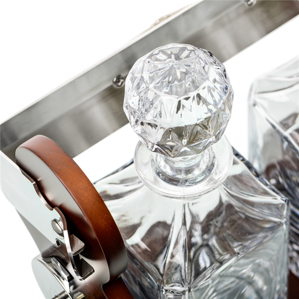 Tantalus Set of 2 Whiskey Decanters