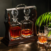 Tantalus Set of 2 Whiskey Decanters