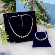Cubic Zirconia Jewellery Gift Set
