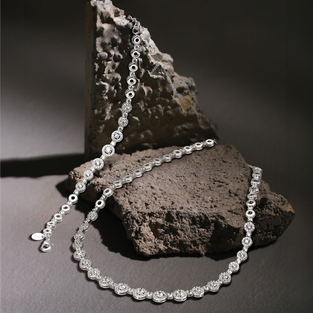 Cubic Zirconia Jewellery Gift Set