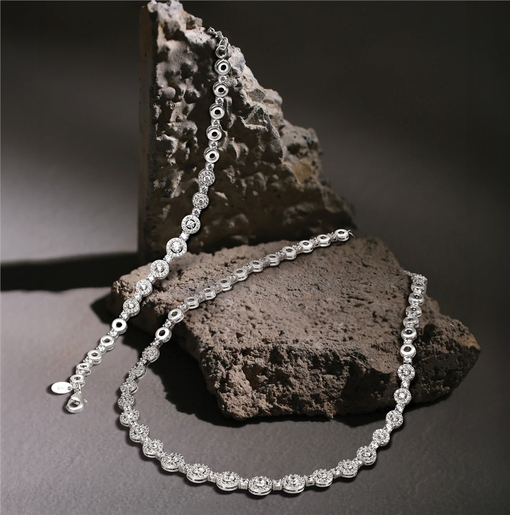 Cubic Zirconia Jewellery Gift Set
