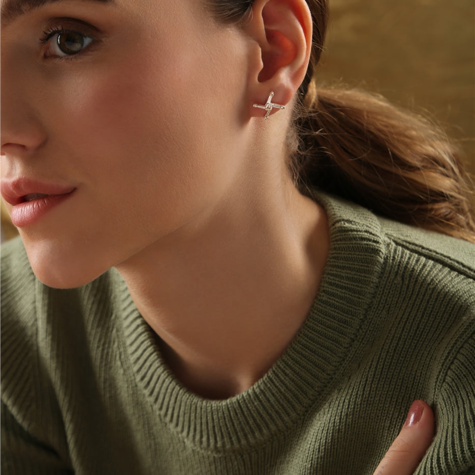 St Brigid's Cross Earrings