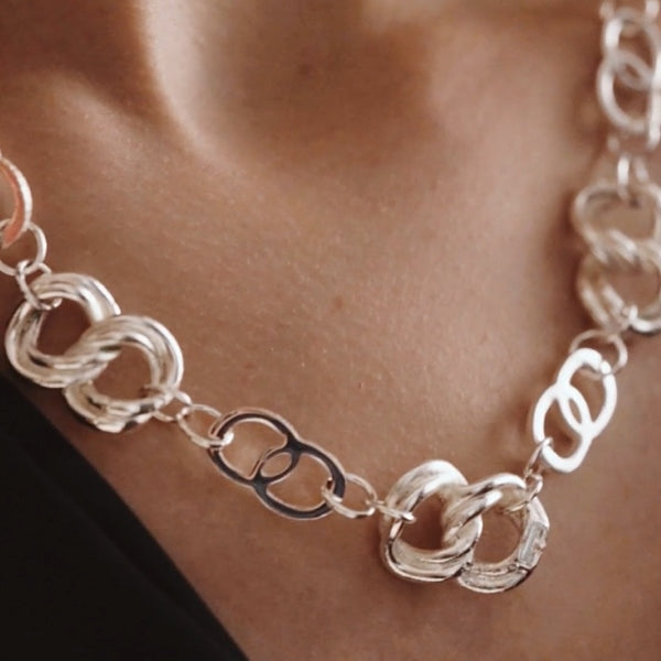 Cascade Infinity Necklace