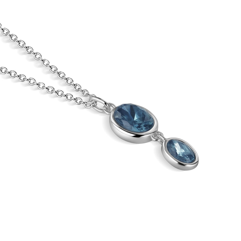 Dark Blue Stone Pendant