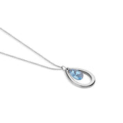 Droplet Pendant Blue Stone