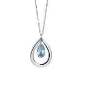 Droplet Pendant Blue Stone