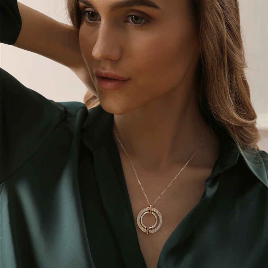 Ti Amo Circular Pendant