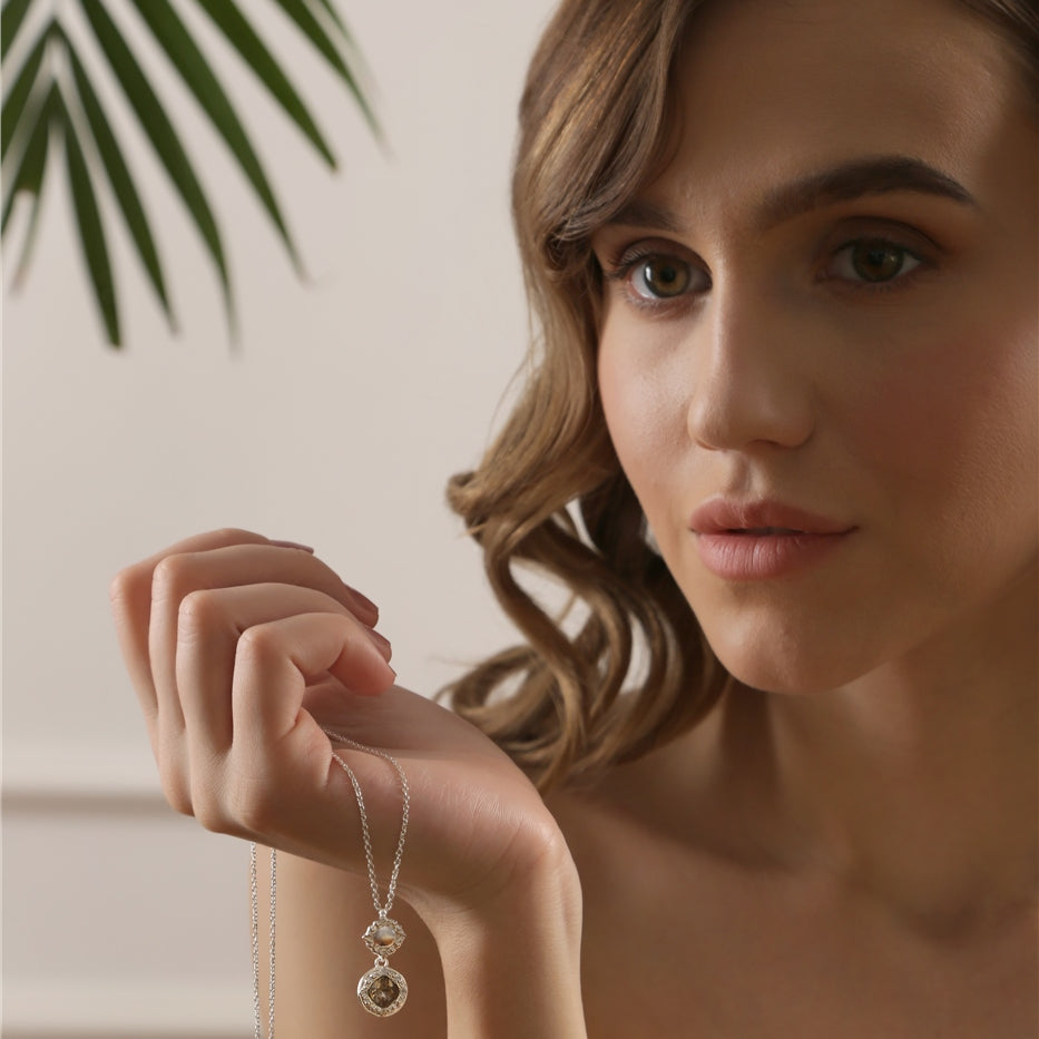 Ti Amo Light Peach Pendant