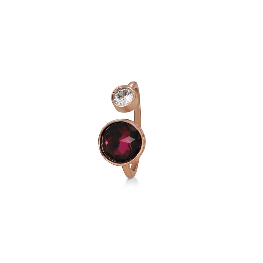 Dew Drop Mulberry Stone Ring