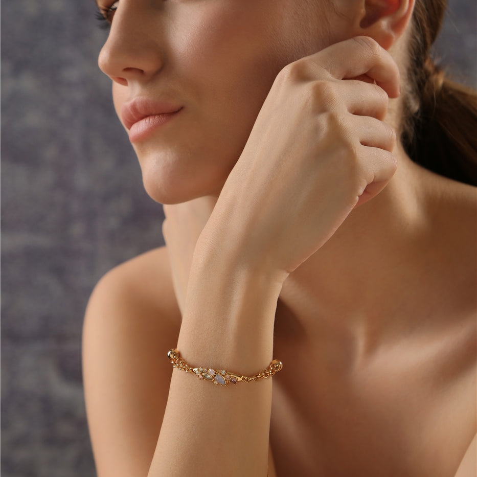 Bracelet with Mixed Stones