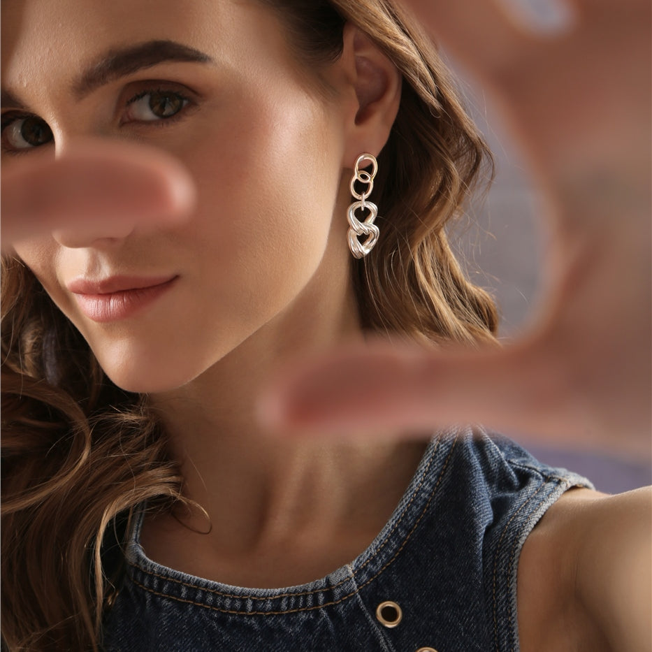 Cascade Infinity Earrings