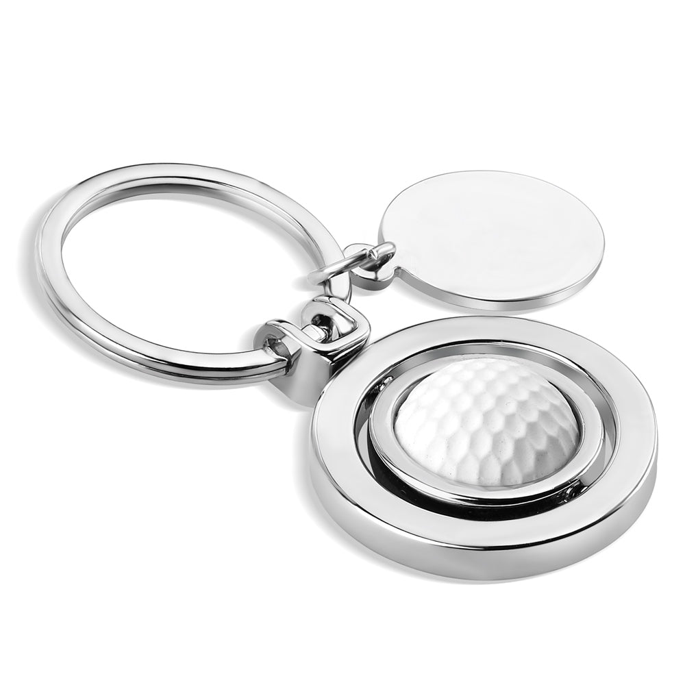 Gold Plated Flower Key Ring