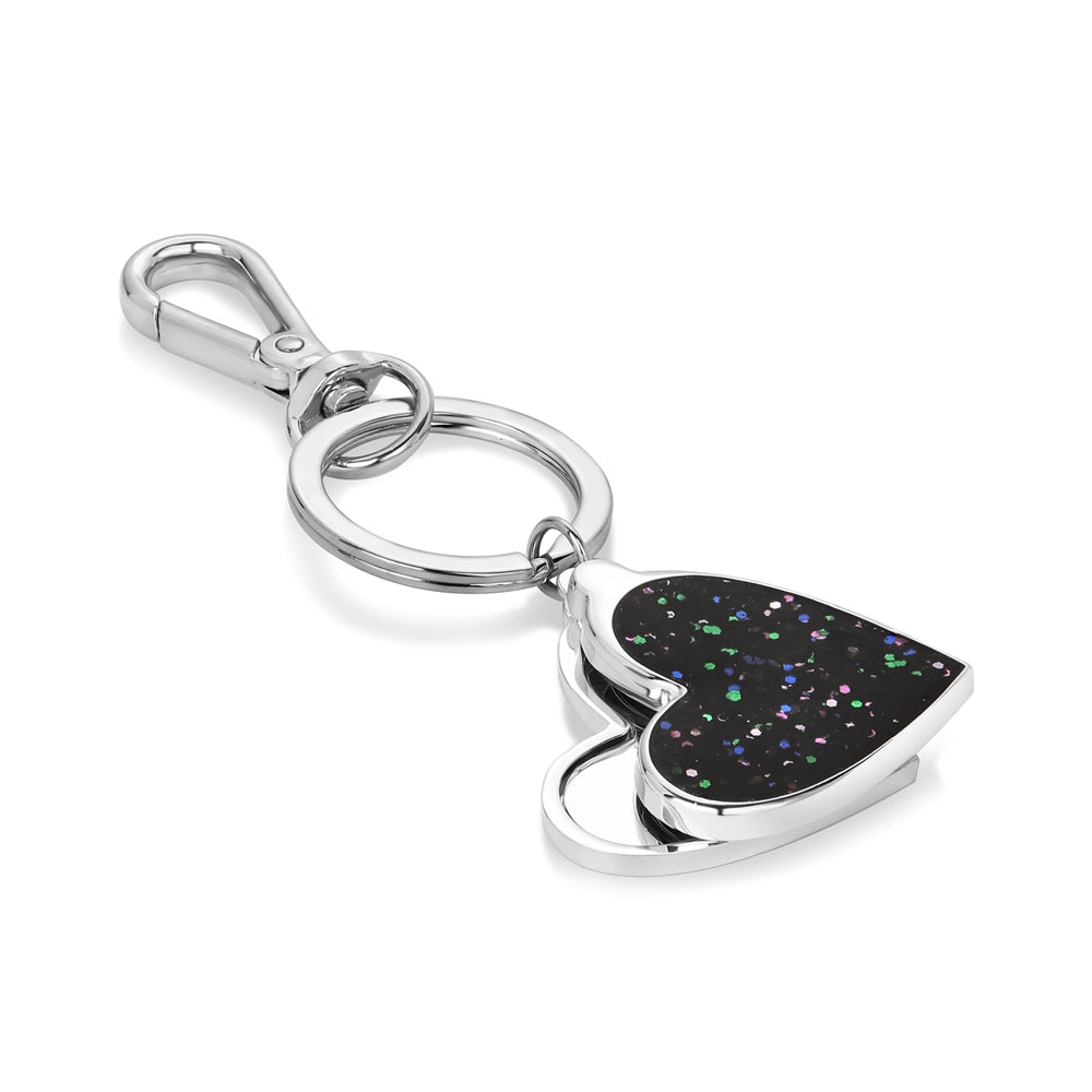 Gold Plated Flower Key Ring