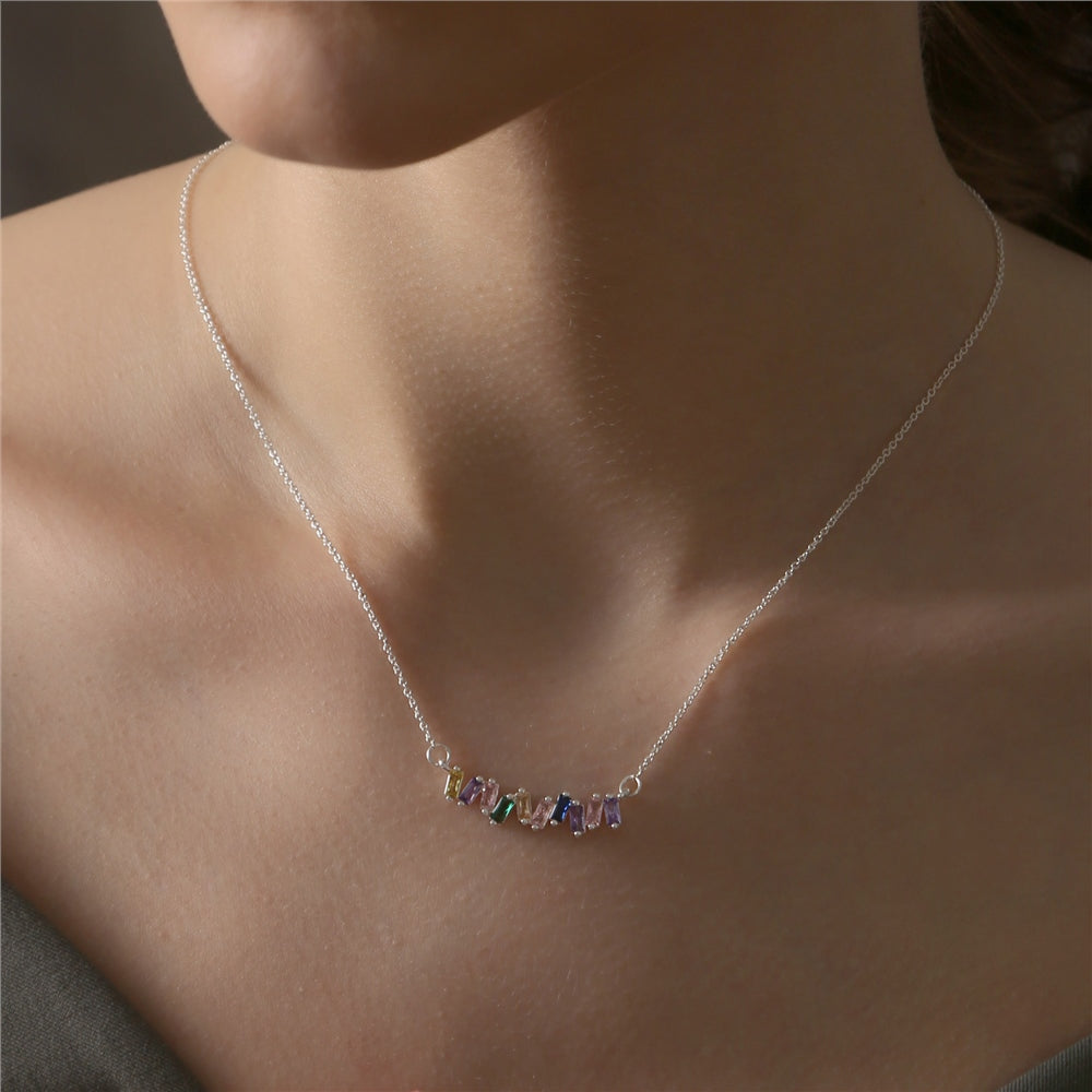 Multi Coloured Stone Necklace