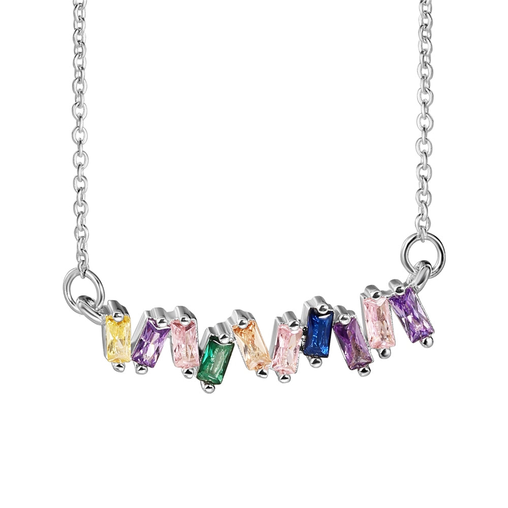 Multi Coloured Stone Necklace