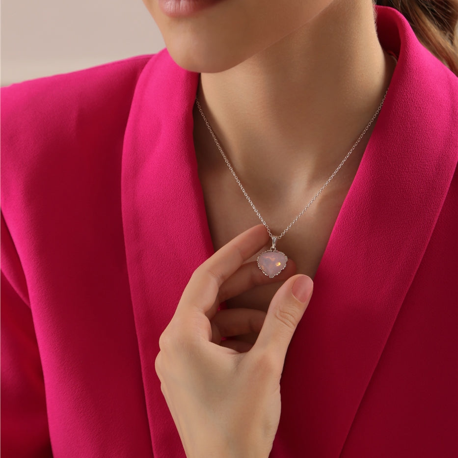 Rose Opal Pendant