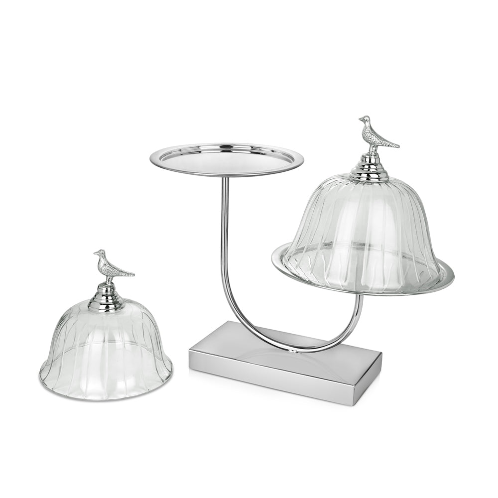 Large Double Cake Dome