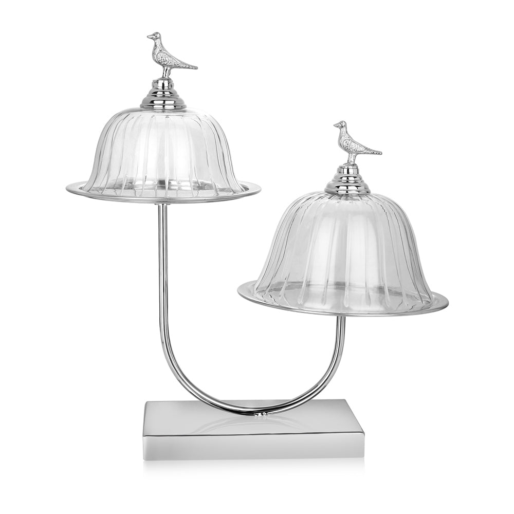 Large Double Cake Dome