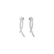 Cross Over Earrings