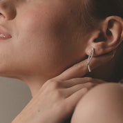 Cross Over Earrings
