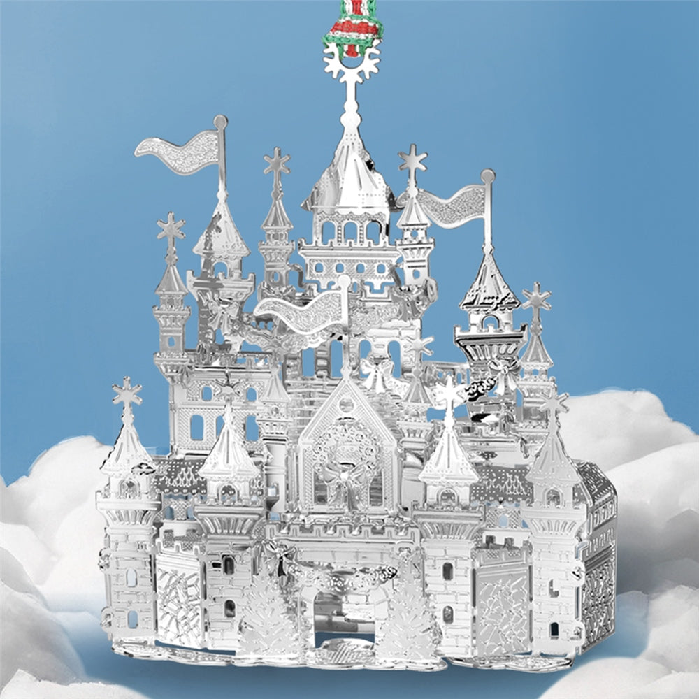 Castle Christmas Tree Decoration
