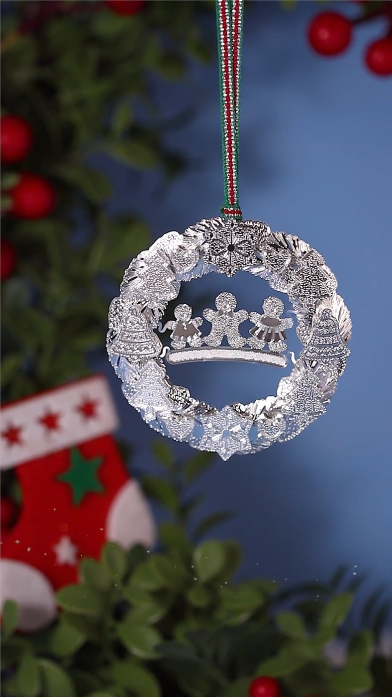 Gingerbread Family Christmas Tree Decoration