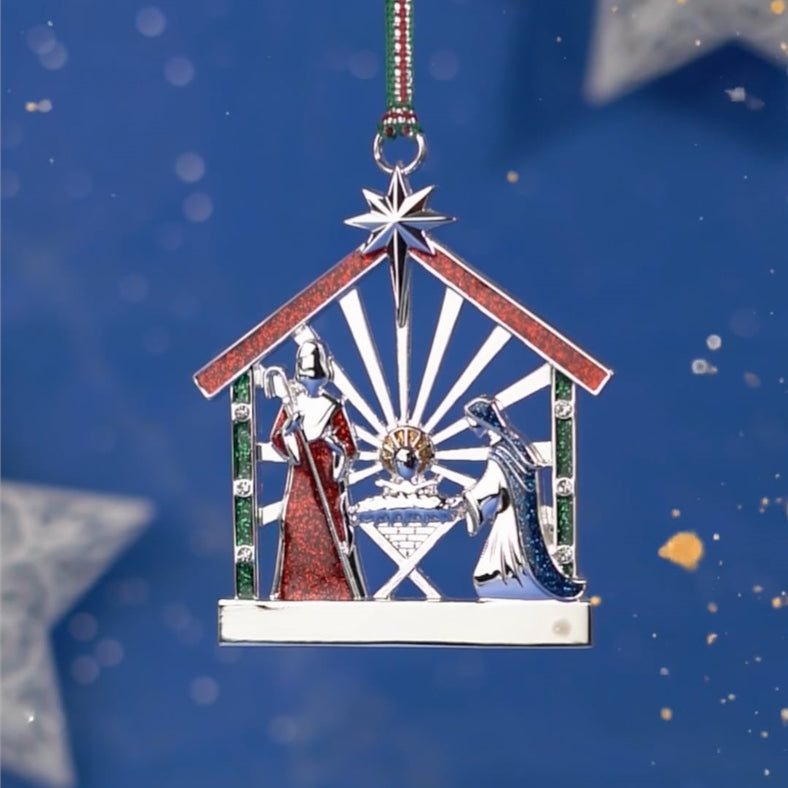 Nativity Christmas Tree Decoration