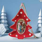 Red Christmas Tree Photoframe Decoration