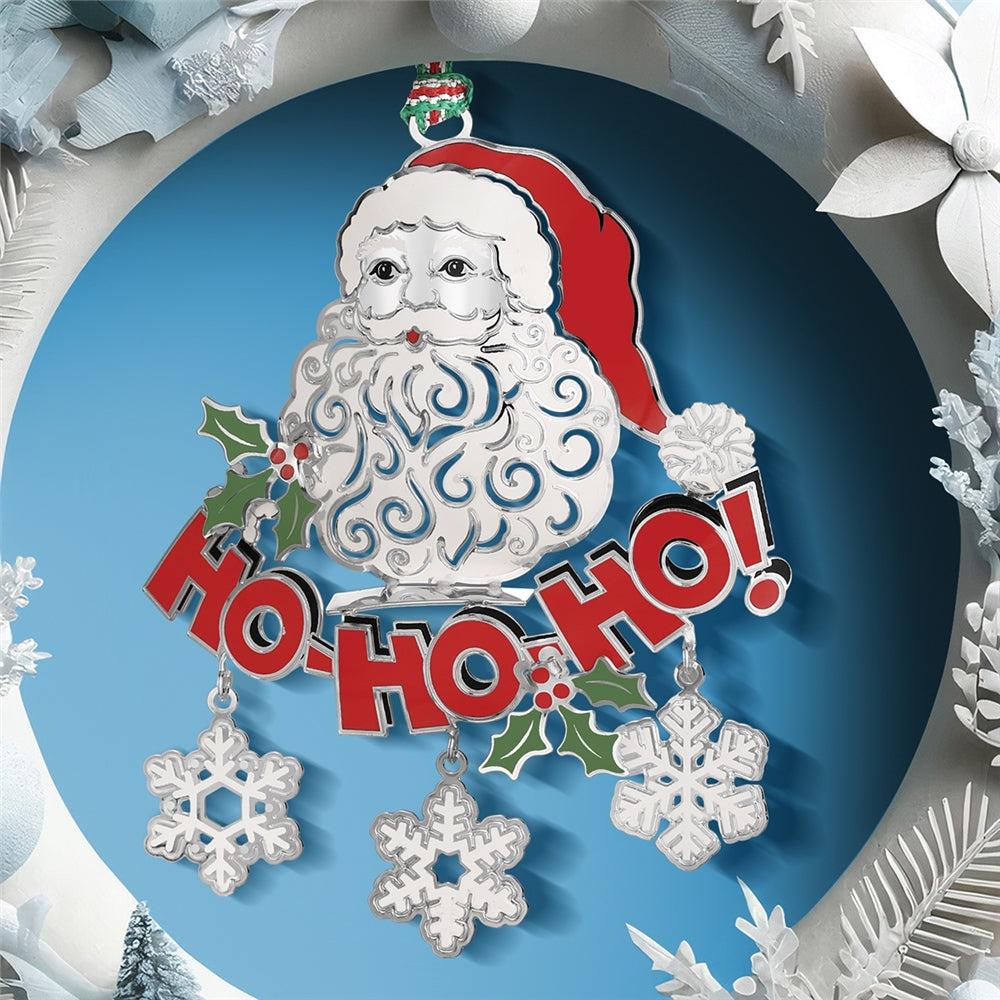 Santa Ho Ho Ho Christmas Tree Decoration