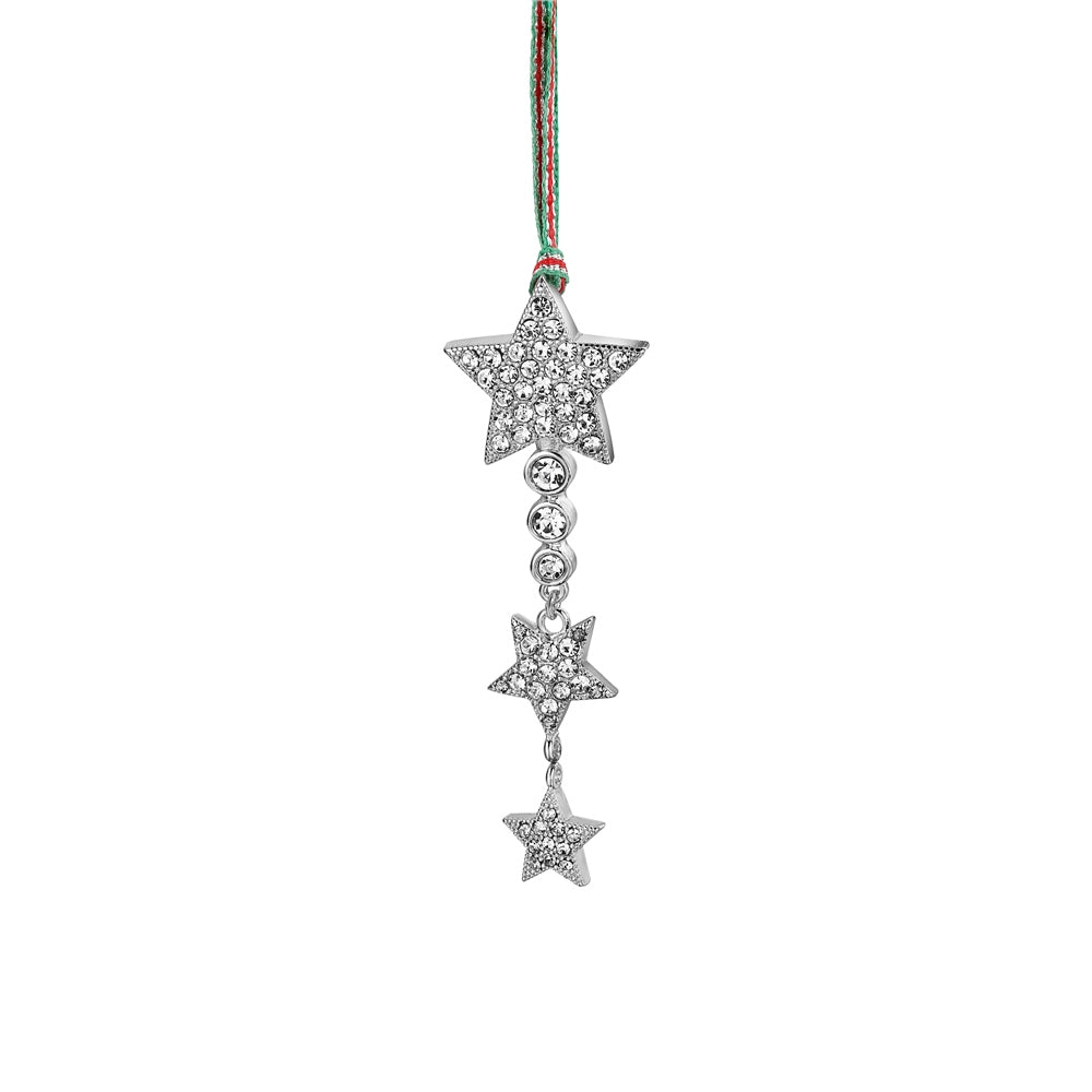 Star Clear Christmas Tree Decoration