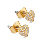 Heart Of Stars Card Earrings