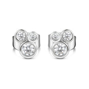 With Love Card Earrings