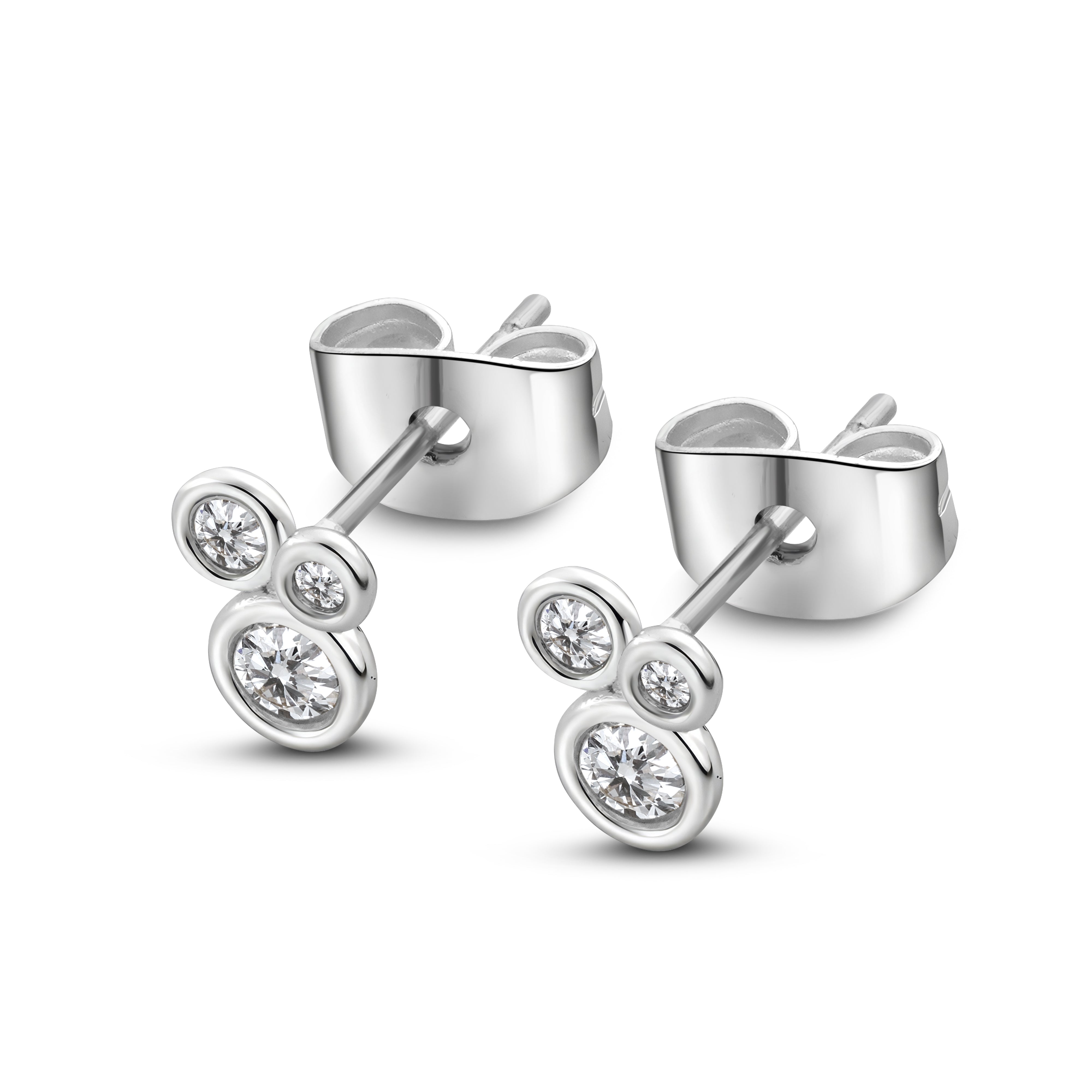 With Love Card Earrings