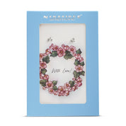 With Love Card Earrings