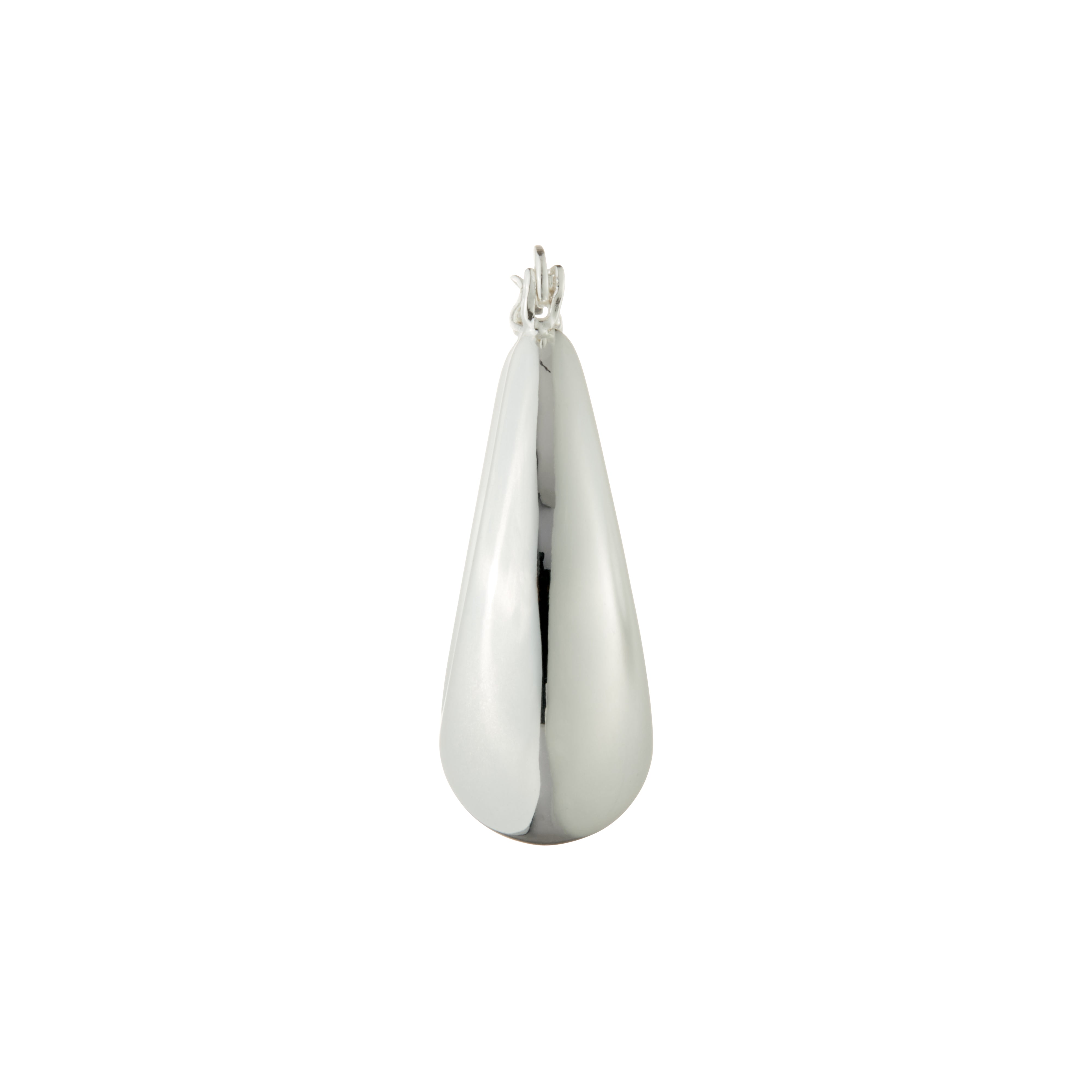 Silver Plated Hoop Earrings