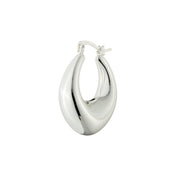 Silver Plated Hoop Earrings