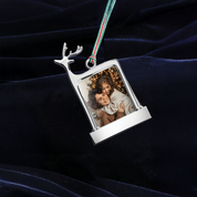 Reindeer Photo Frame Christmas Tree Decoration