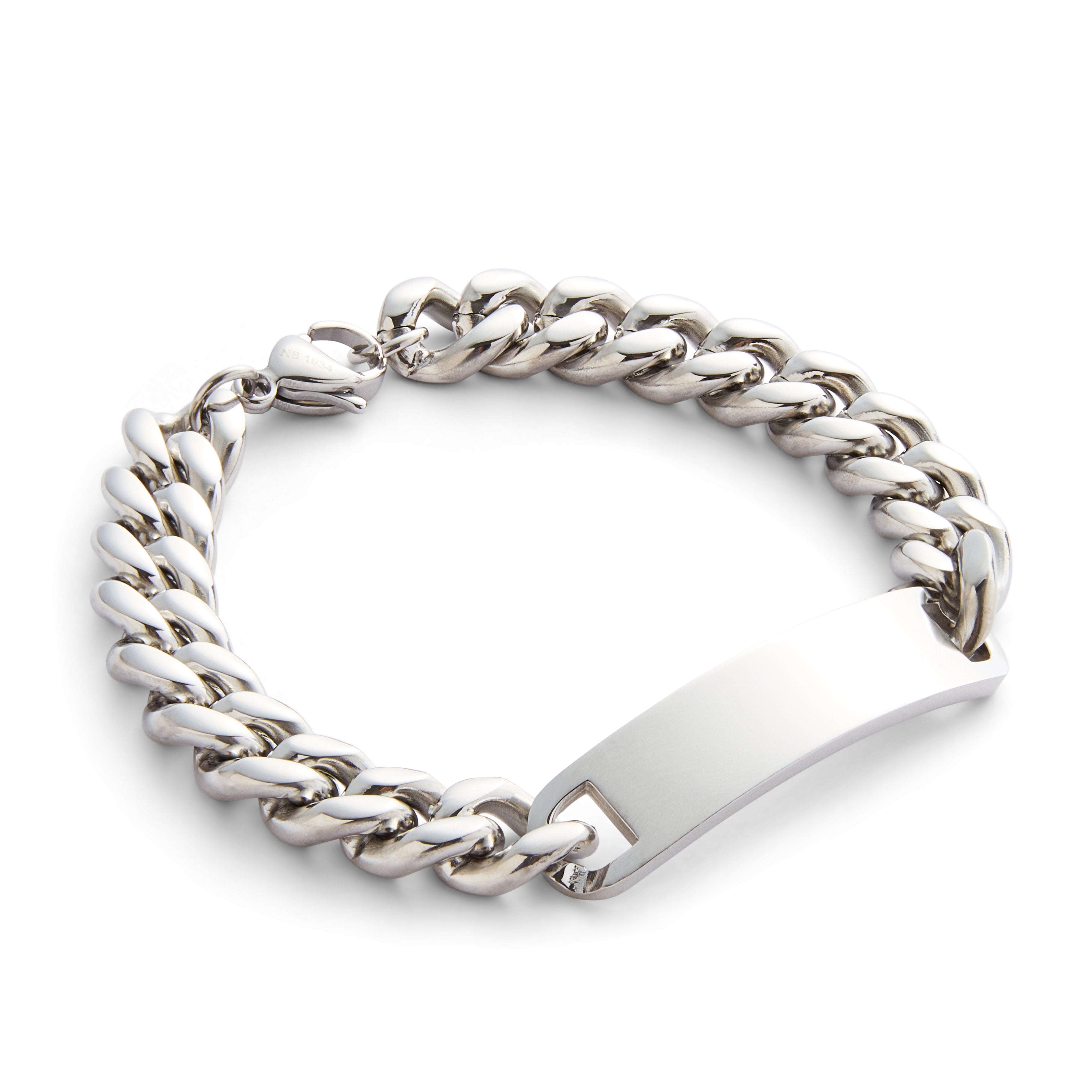 Gents Identity Curb Chain Bracelet