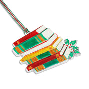 Book Stack Christmas Tree Decoration