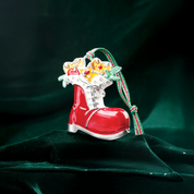 Red Boot Christmas Tree Decoration