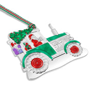 Tractor Christmas Tree Decoration