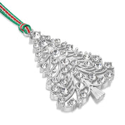 Christmas Tree with Clear Stones Decoration