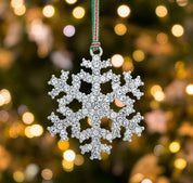 Snowflake Christmas Tree Decoration