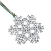 Snowflake Christmas Tree Decoration