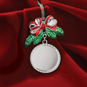 Bow with Pine Leaves Christmas Tree Decoration